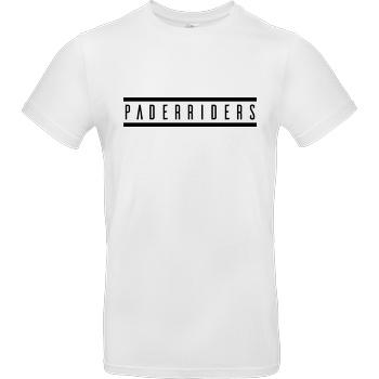 PaderRiders PaderRiders - Logo T-Shirt B&C EXACT 190 - Weiß