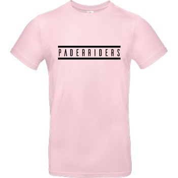 PaderRiders PaderRiders - Logo T-Shirt B&C EXACT 190 - Rosa