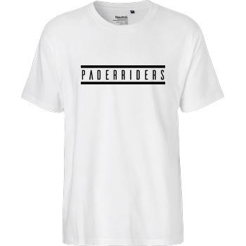 PaderRiders PaderRiders - Logo T-Shirt Fairtrade T-Shirt - weiß