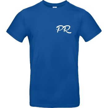 PaderRiders PaderRiders - PR Script Logo T-Shirt B&C EXACT 190 - Royal