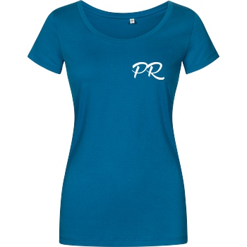 PaderRiders PaderRiders - PR Script Logo T-Shirt Damenshirt petrol