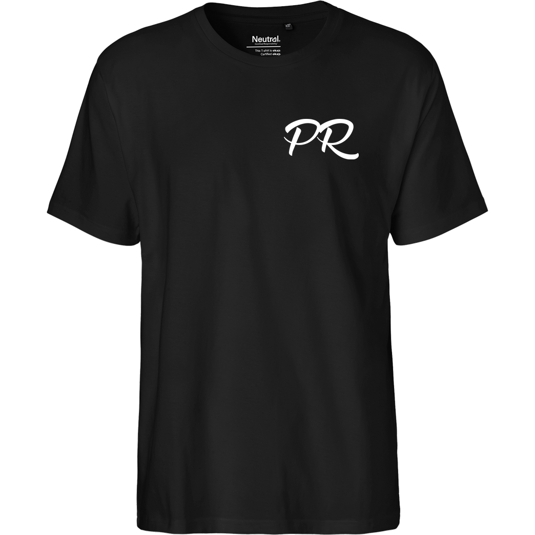 PaderRiders PaderRiders - PR Script Logo T-Shirt Fairtrade T-Shirt - schwarz