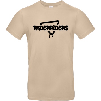 PaderRiders PaderRiders - Triangle T-Shirt B&C EXACT 190 - Sand