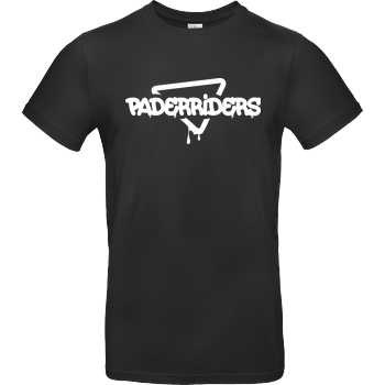 PaderRiders PaderRiders - Triangle T-Shirt B&C EXACT 190 - Schwarz