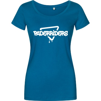 PaderRiders PaderRiders - Triangle T-Shirt Damenshirt petrol