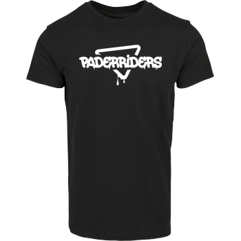 PaderRiders - Triangle Hausmarke T-Shirt  - Schwarz