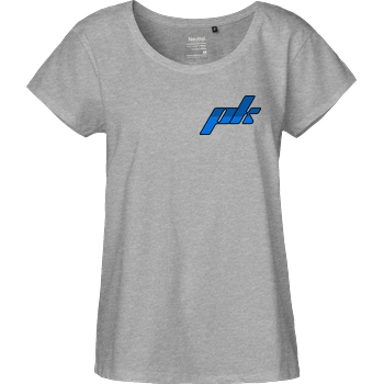 Peaceekeeper Peaceekeeper - PK small T-Shirt Fairtrade Loose Fit Girlie - heather grey