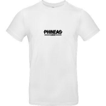PhineasFIFA PhineasFIFA - Phineas Luck! T-Shirt B&C EXACT 190 - Weiß