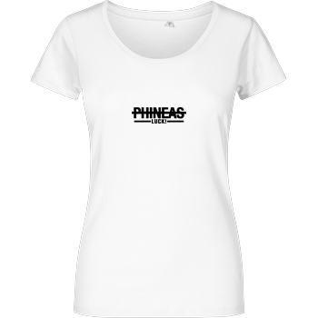 PhineasFIFA - Phineas Luck! Damenshirt weiss