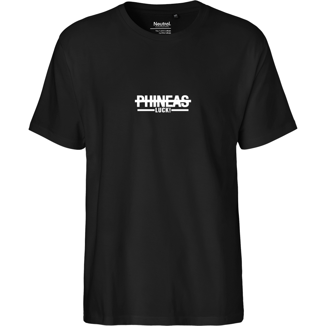 PhineasFIFA PhineasFIFA - Phineas Luck! T-Shirt Fairtrade T-Shirt - schwarz