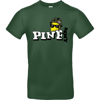 Pine Pine - Army T-Shirt B&C EXACT 190 - Flaschengrün