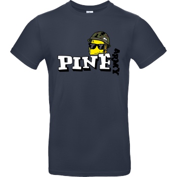 Pine Pine - Army T-Shirt B&C EXACT 190 - Navy
