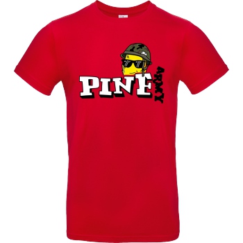 Pine Pine - Army T-Shirt B&C EXACT 190 - Rot
