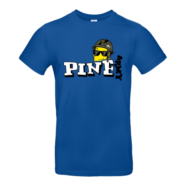 Pine - Pine - Army - T-Shirt - B&C EXACT 190 - Royal