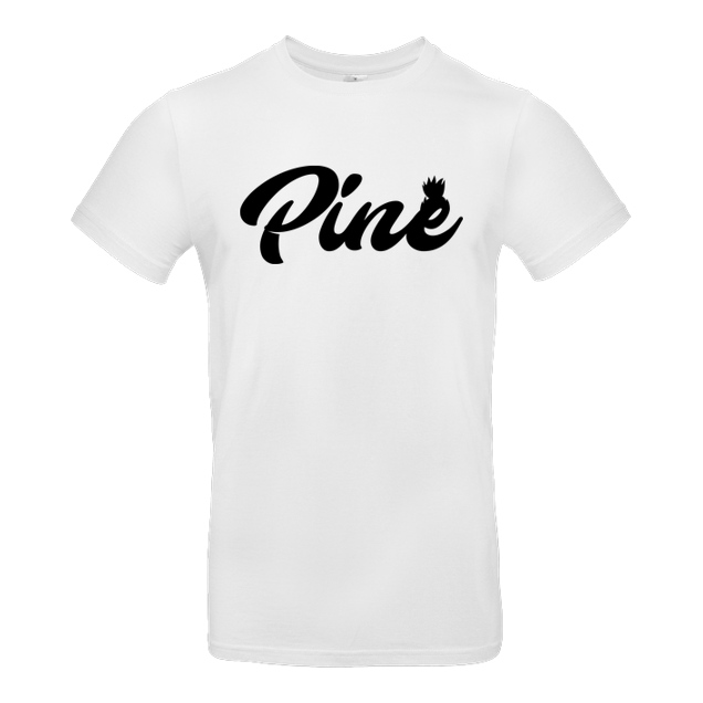 Pine - Pine - Logo - T-Shirt - B&C EXACT 190 - Weiß