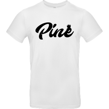 Pine Pine - Logo T-Shirt B&C EXACT 190 - Weiß