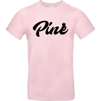 Pine Pine - Logo T-Shirt B&C EXACT 190 - Rosa