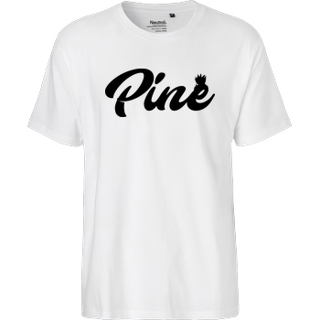 Pine Pine - Logo T-Shirt Fairtrade T-Shirt - weiß