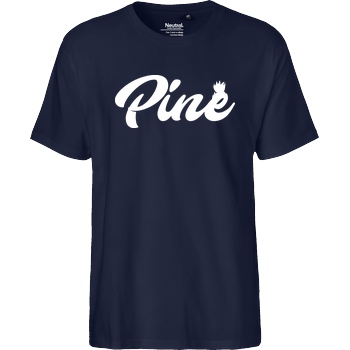 Pine Pine - Logo T-Shirt Fairtrade T-Shirt - navy