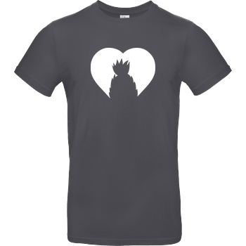 Pine Pine - Pine Love T-Shirt B&C EXACT 190 - Dark Grey