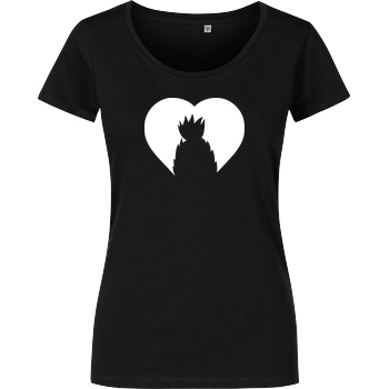 Pine Pine - Pine Love T-Shirt Damenshirt schwarz