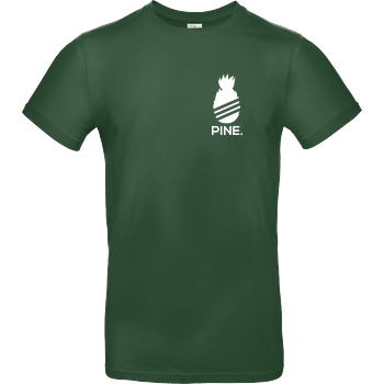 Pine Pine - Sporty Pine T-Shirt B&C EXACT 190 - Flaschengrün