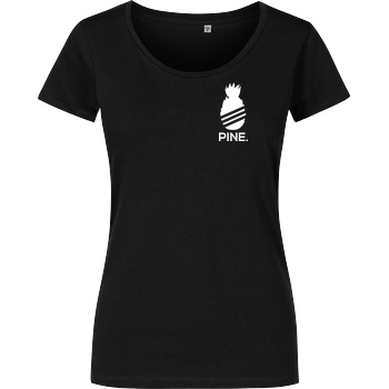 Pine Pine - Sporty Pine T-Shirt Damenshirt schwarz