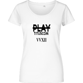 playtituscom - VVXII Damenshirt weiss