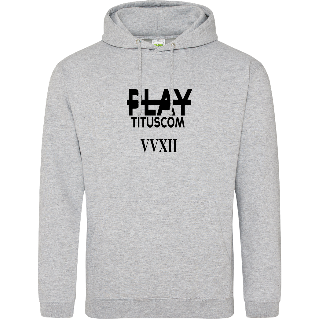 playtituscom playtituscom - VVXII Sweatshirt JH Hoodie - Heather Grey