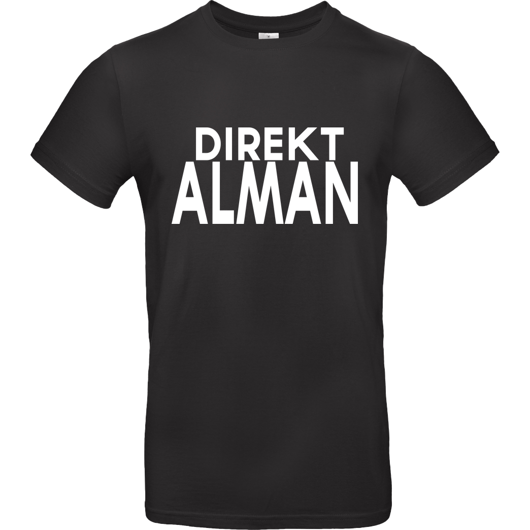 playtituscom playtituscom - Direkt Alman T-Shirt B&C EXACT 190 - Schwarz