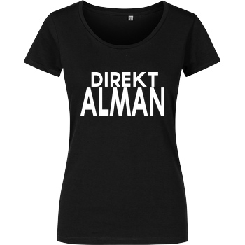 playtituscom playtituscom - Direkt Alman T-Shirt Damenshirt schwarz