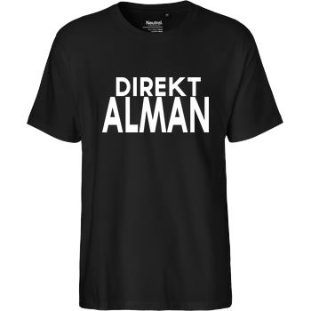 playtituscom - Direkt Alman Fairtrade T-Shirt - schwarz