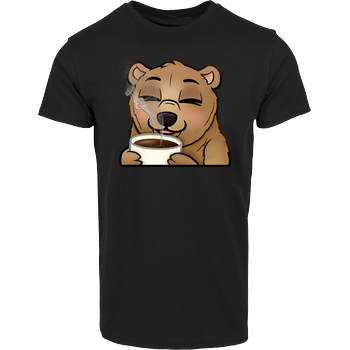 Powie - Kaffee Hausmarke T-Shirt  - Schwarz