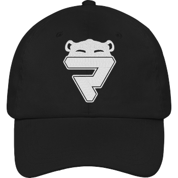 Powie - Neues Logo - Stick Basecap black