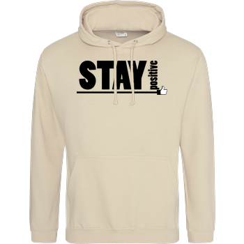powrotTV - stay positive JH Hoodie - Sand