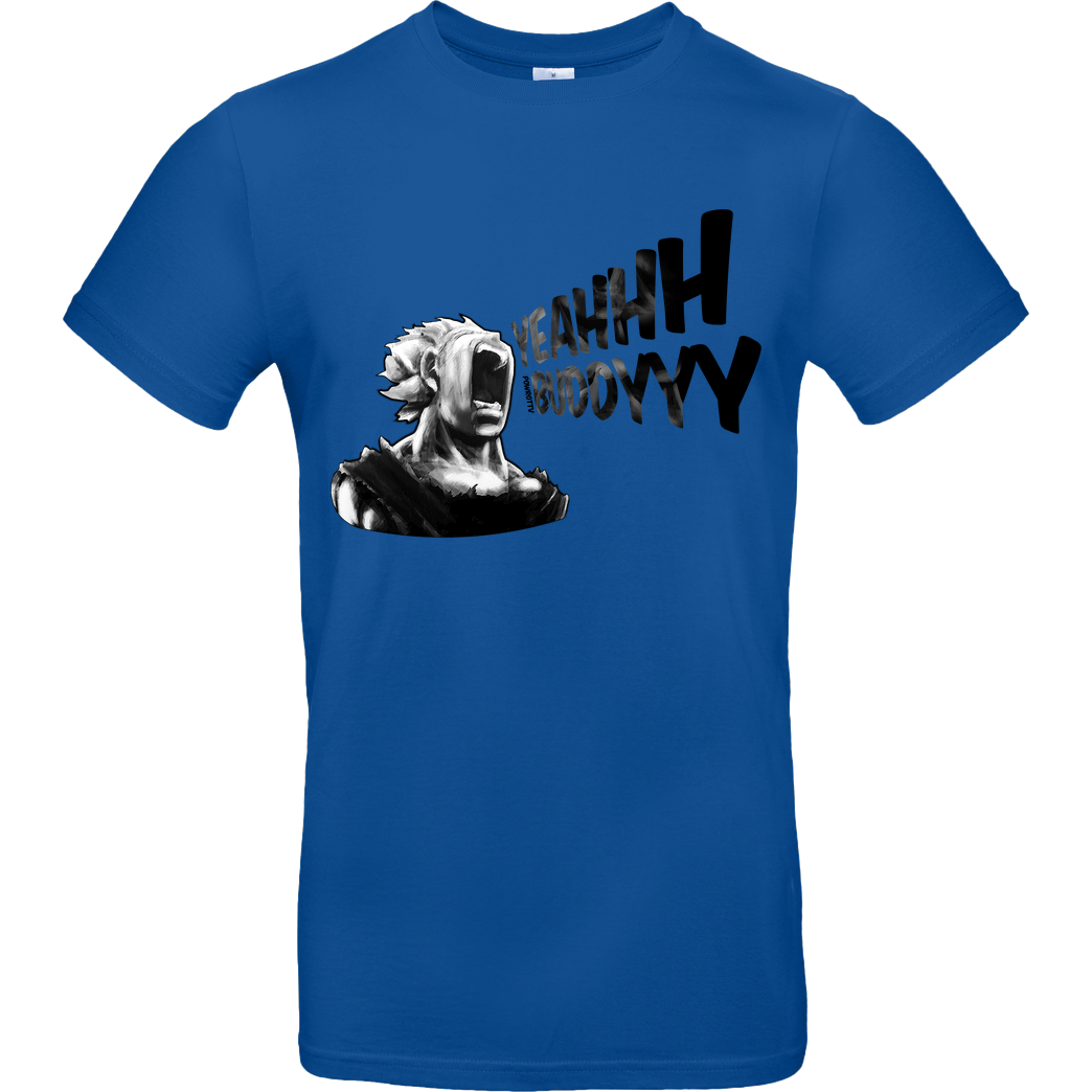 powrotTV powrotTV - Yeah Buddy T-Shirt B&C EXACT 190 - Royal