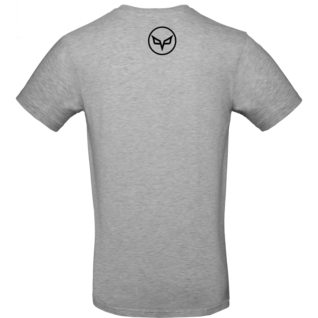 PvP PVP - Trollface T-Shirt B&C EXACT 190 - heather grey
