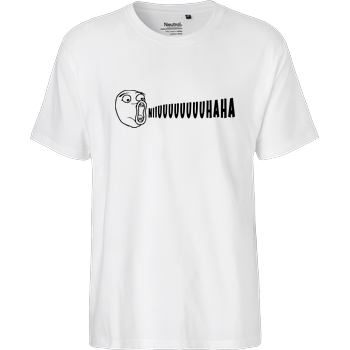 PVP - Trollface Fairtrade T-Shirt - weiß