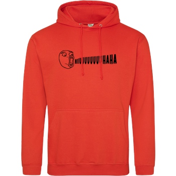 PvP PVP - Trollface Sweatshirt JH Hoodie - Orange