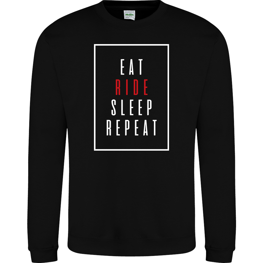 Ride-More Ridemore - Eat Sleep Sweatshirt JH Sweatshirt - Schwarz