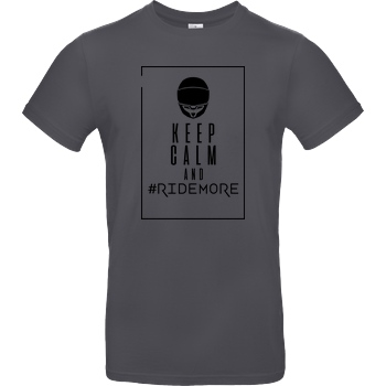 Ride-More Ridemore - Keep Calm BFR T-Shirt B&C EXACT 190 - Dark Grey
