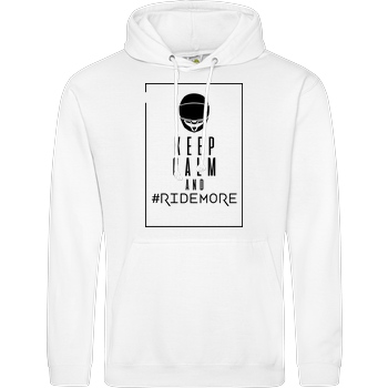 Ride-More Ridemore - Keep Calm BFR Sweatshirt JH Hoodie - Weiß