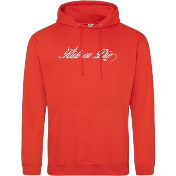 Ride-More Ridemore - Ride or Die Sweatshirt JH Hoodie - Orange