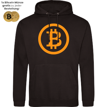 Robyn HD - Bitcoin Emblem black JH Hoodie - Schwarz