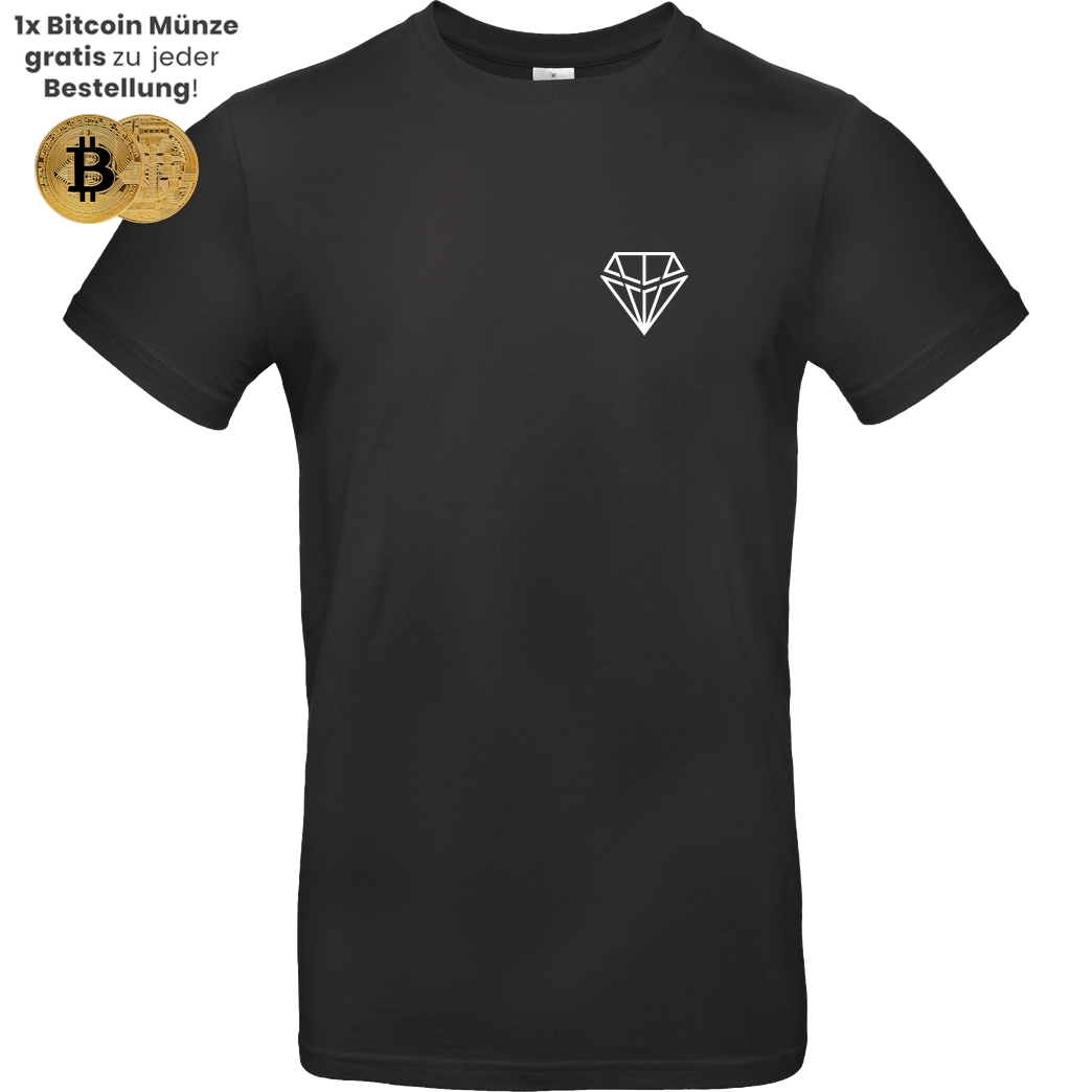 RobynHD Robyn HD - Fuck Banks Bitcoin T-Shirt B&C EXACT 190 - Schwarz