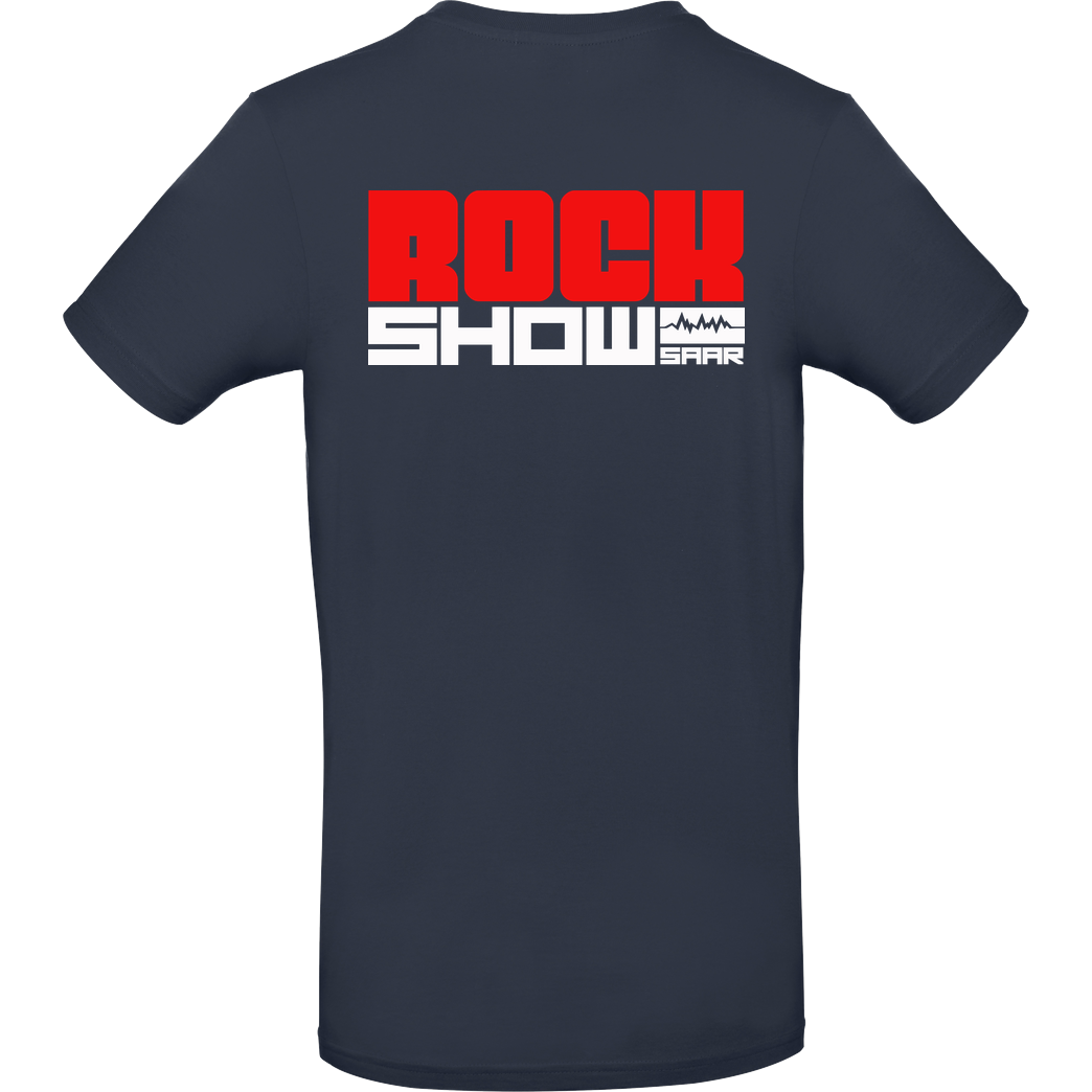Rock Show Saar Rock Show Saar - Logo T-Shirt B&C EXACT 190 - Navy
