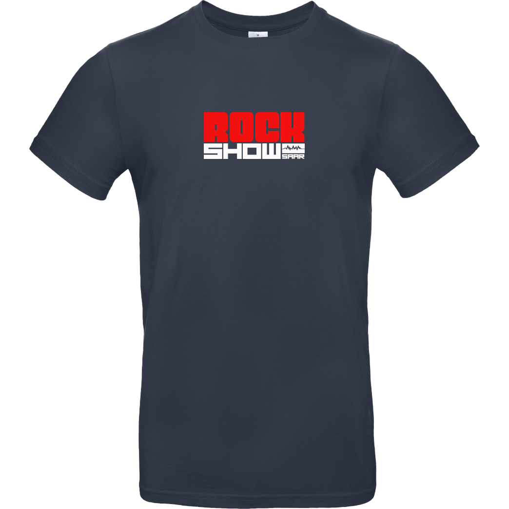 Rock Show Saar Rock Show Saar - Logo T-Shirt B&C EXACT 190 - Navy