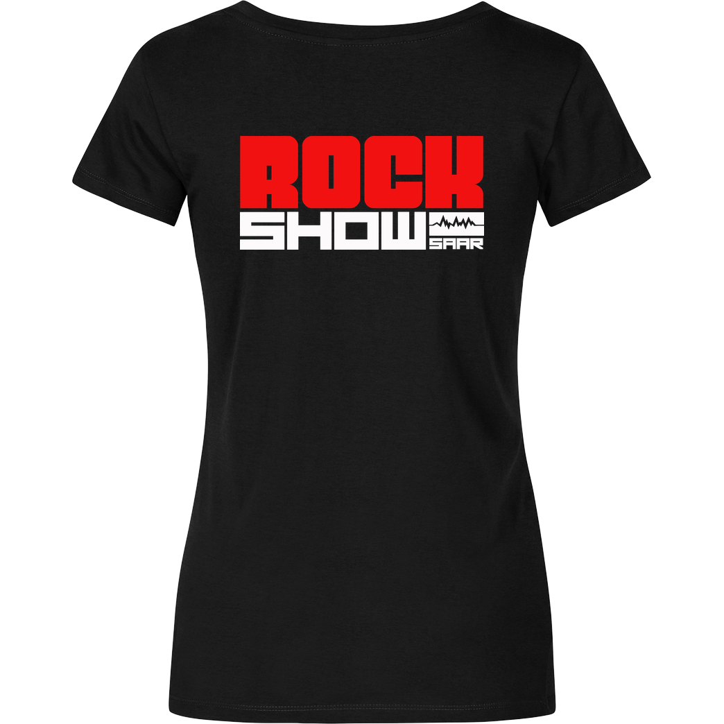 Rock Show Saar Rock Show Saar - Logo T-Shirt Damenshirt schwarz
