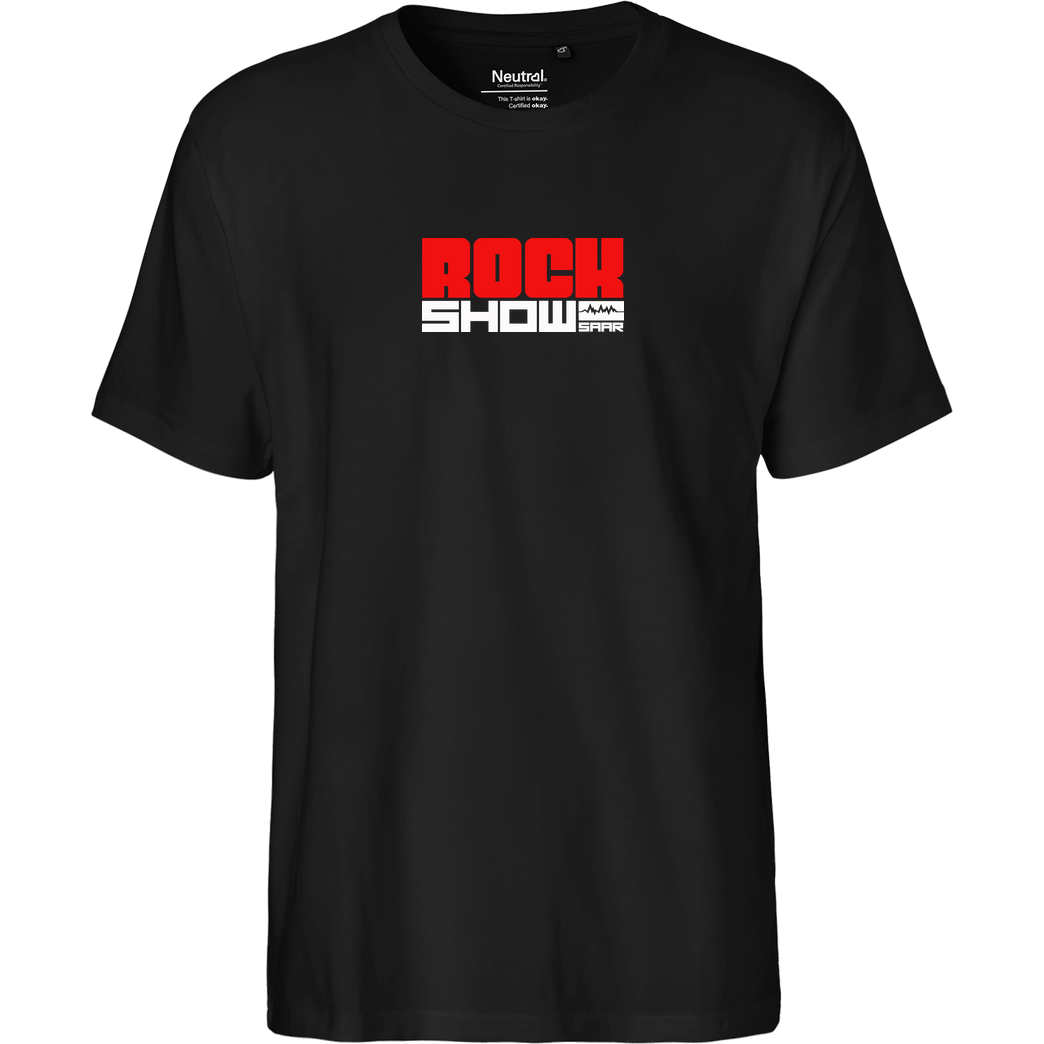 Rock Show Saar Rock Show Saar - Logo T-Shirt Fairtrade T-Shirt - schwarz