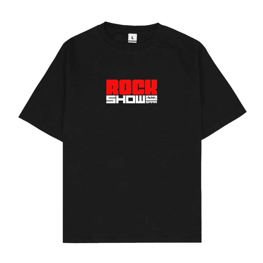 Rock Show Saar Rock Show Saar - Logo T-Shirt Oversize T-Shirt - Schwarz